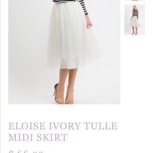 Lavender morning tulle skirt